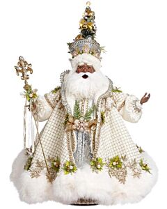 African American White Christmas Santa