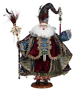 Peacock Jewel Santa
