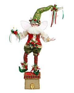 Holly and Ivy Fairy Stocking Holder