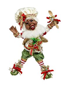 African American Kitchen Helper Elf,  Small