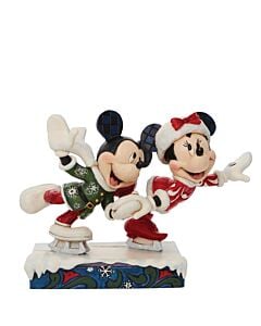Mickey and Minnie Ice Skating