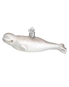 Beluga Whale Ornament
