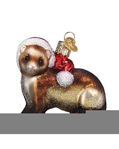 Christmas Ferret Ornament