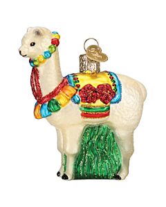 Festive Alpaca Ornament