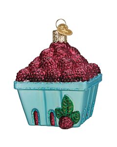 Carton of Raspberries Ornament