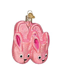 Bunny Slippers Ornament