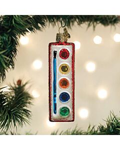 Watercolor Palette Ornament