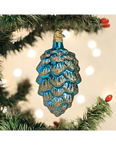 Blue Ponderosa Pine Cone