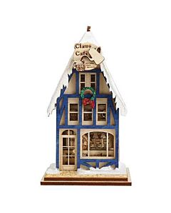 Claus Cafe' Coffee Shop Ornament