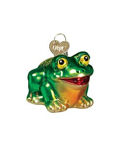 Hop-Along Glass Ornament
