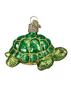 Desert Tortoise Glass Ornament