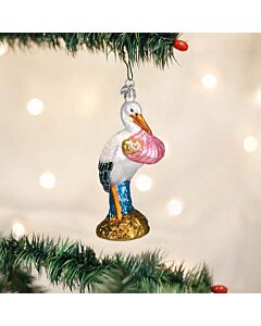 Bundle of Joy "Girl" Glass Ornament