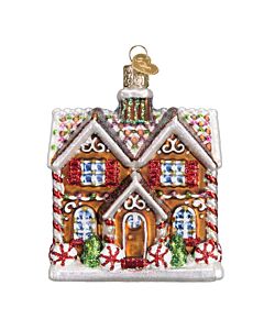 Christmas Time Cottage Ornament