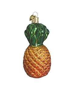 Pineapple Glass Ornament