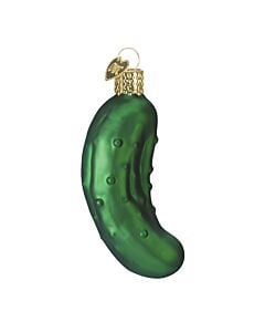 Pickle Glass Ornament