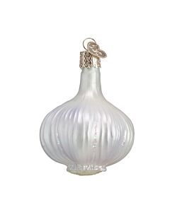 Garlic Glass Ornament