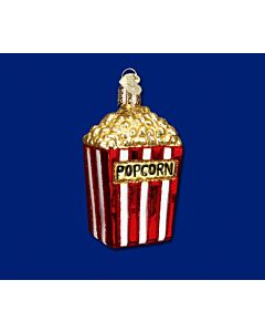 Popcorn Glass Ornament