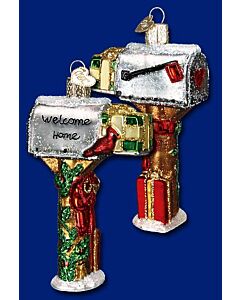 Welcome Home Glass Ornament