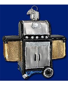 Barbeque Glass Ornament