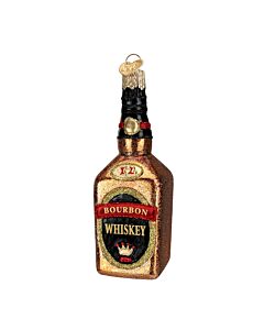 Bourbon Whiskey Glass Ornament