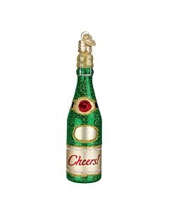 Cheers Glass Ornament