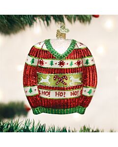 Festive Christmas Sweater Ornament