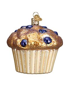 Blueberry Muffin Ornament