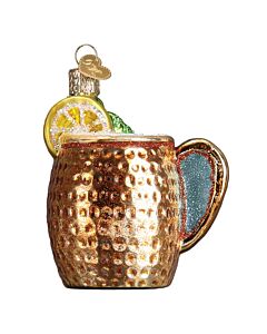 Moscow Mule Log Ornament