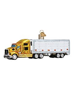 Semi Truck Ornament