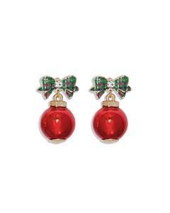 Ball & Bow Earrings