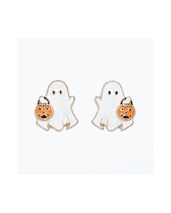 Trick or Treat Ghost Earrings