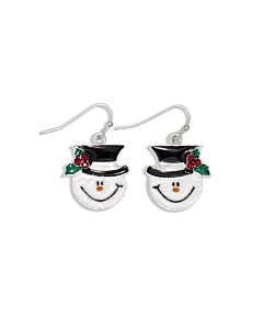 Frosty Face Earrings