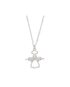 Angel with Pearl Necklace