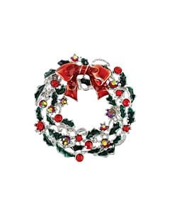 Christmas Wreath Pin