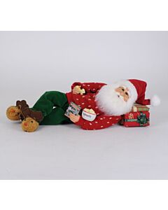 Popcorn and a Movie Santa