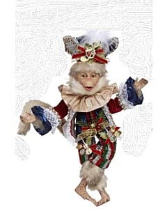 Red and Blue Coat Magical Musical Monkey, Sm