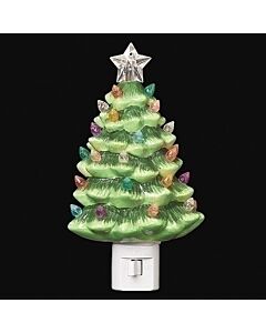 Vintage Tree with Colored Bulbs Night Light