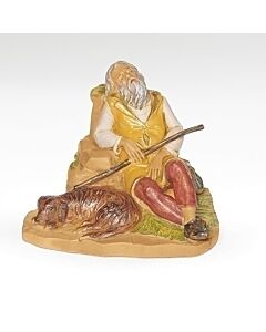 Abram the Shephard with Dog 5"