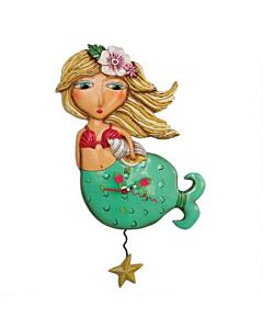 Shelley the Mermaid Clock