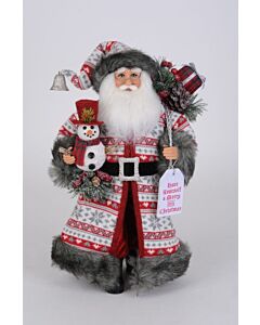 Snowflake Fun Santa