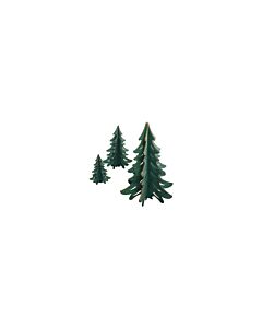 3-D Tree, Set of 3