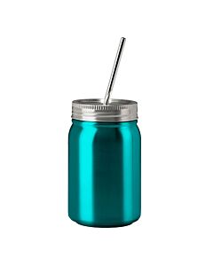 Jewel Teal Mason Jar