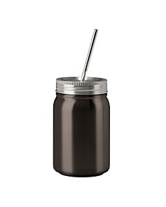 Jewel Charcoal Mason Jar