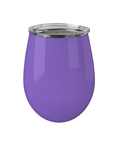 Beach Lavender Stemless Wine Glass