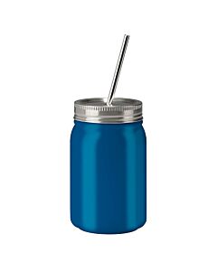 Sport Blue Mason Jar