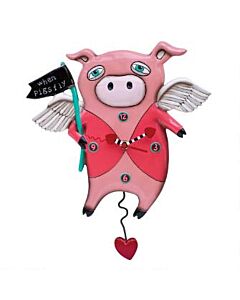 When Pigs Fly Clock