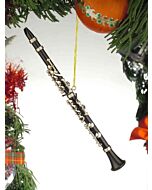Black Clarinet Hanging Ornament