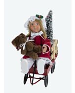 Toddler in Wagon