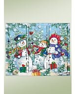 Snowman Family Advent Calender