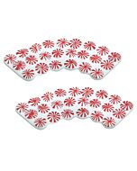 Peppermint Street, Curved - Set of 2